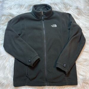 The North Face Boys Black Fleece Jacket